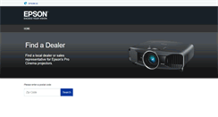 Desktop Screenshot of epson.webengager.com